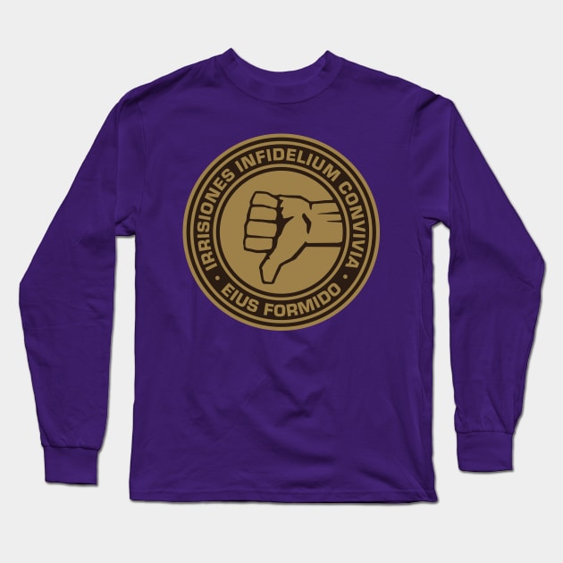 The Good Place - Comedy Roast Podium Shield Long Sleeve T-Shirt by Dalekboy